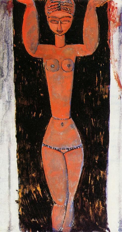 Amedeo Modigliani Caryatid 3